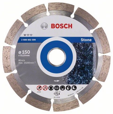 Bosch Standard for Stone Diamant-Trennscheibe Ø 150mm