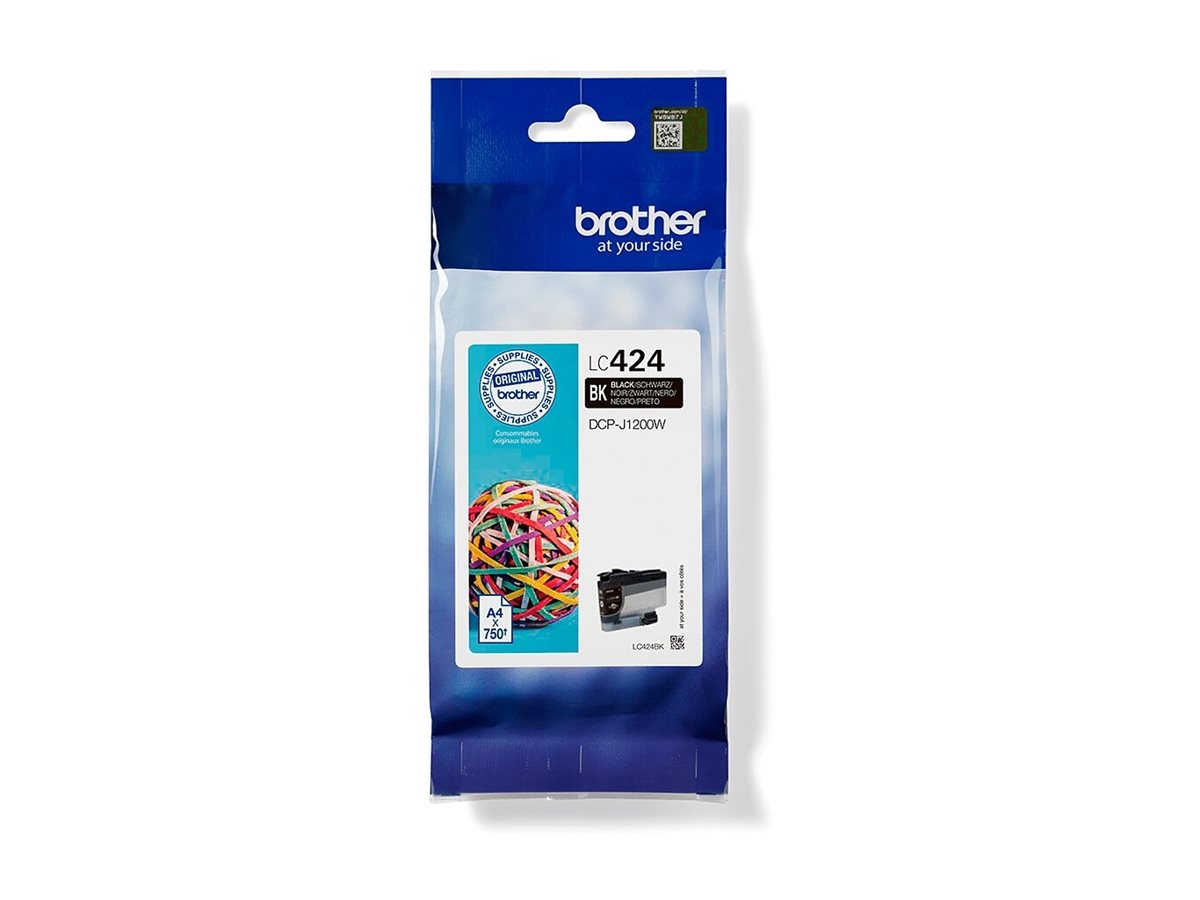 LC424BK BROTHER Mini19 DCPJ Tinte black LC424BK BROTHER Mini19 DCPJ Tinte black