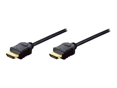 ASSMANN HDMI Anschlusskabel High Speed with Ethernet TYP A St/St 1.4 AWG32 vergoldet 2xgeschirmt schwarz/grau 5,0m ASSMANN HDMI Anschlusskabel High Speed with Ethernet TYP A St/St 1.4 AWG32 vergoldet 2xgeschirmt schwarz/grau 5,0m