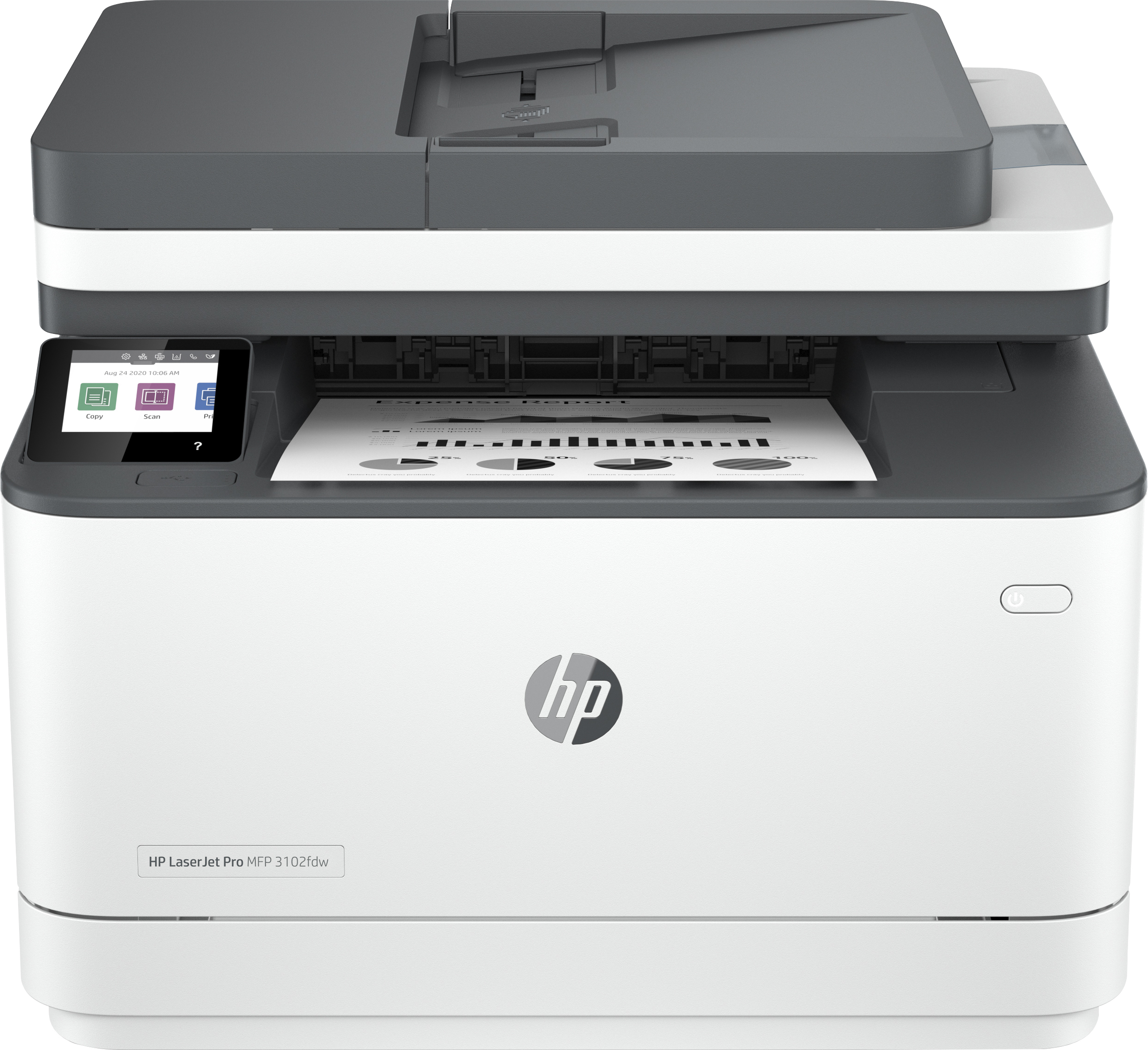 HP LaserJet Pro MFP 3102fdw 4 in 1 LaserMultifunktionsdrucker weiß