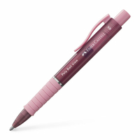 FABER-CASTELL Kugelschreiber Poly Ball View rose/transparent, Schreibfarbe: blau, 1 St. FABER-CASTELL Kugelschreiber Poly Ball View rose/transparent, Schreibfarbe: blau, 1 St.