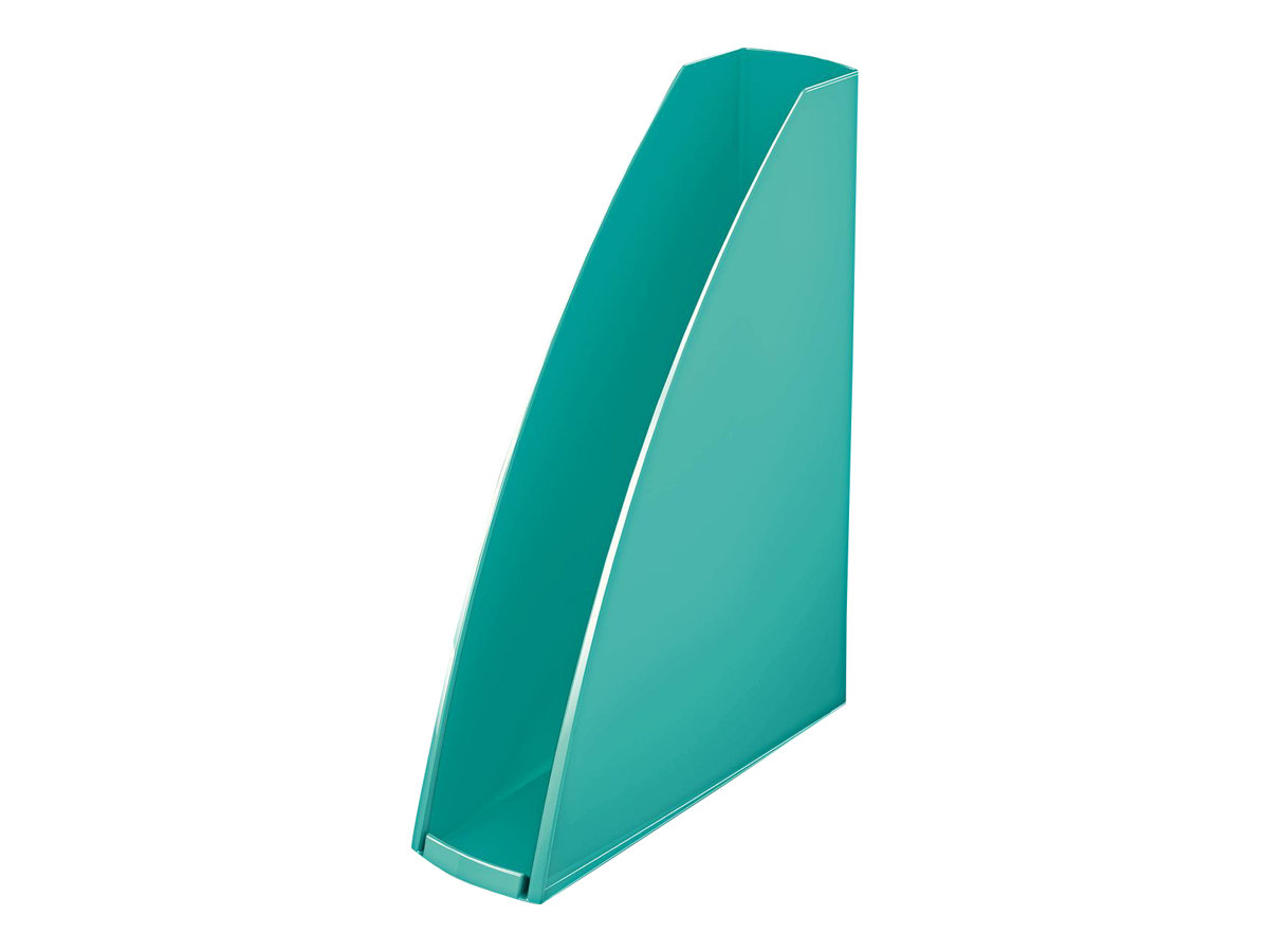 LEITZ Stehsammler WOW 52771051 eisblau Kunststoff, DIN A4