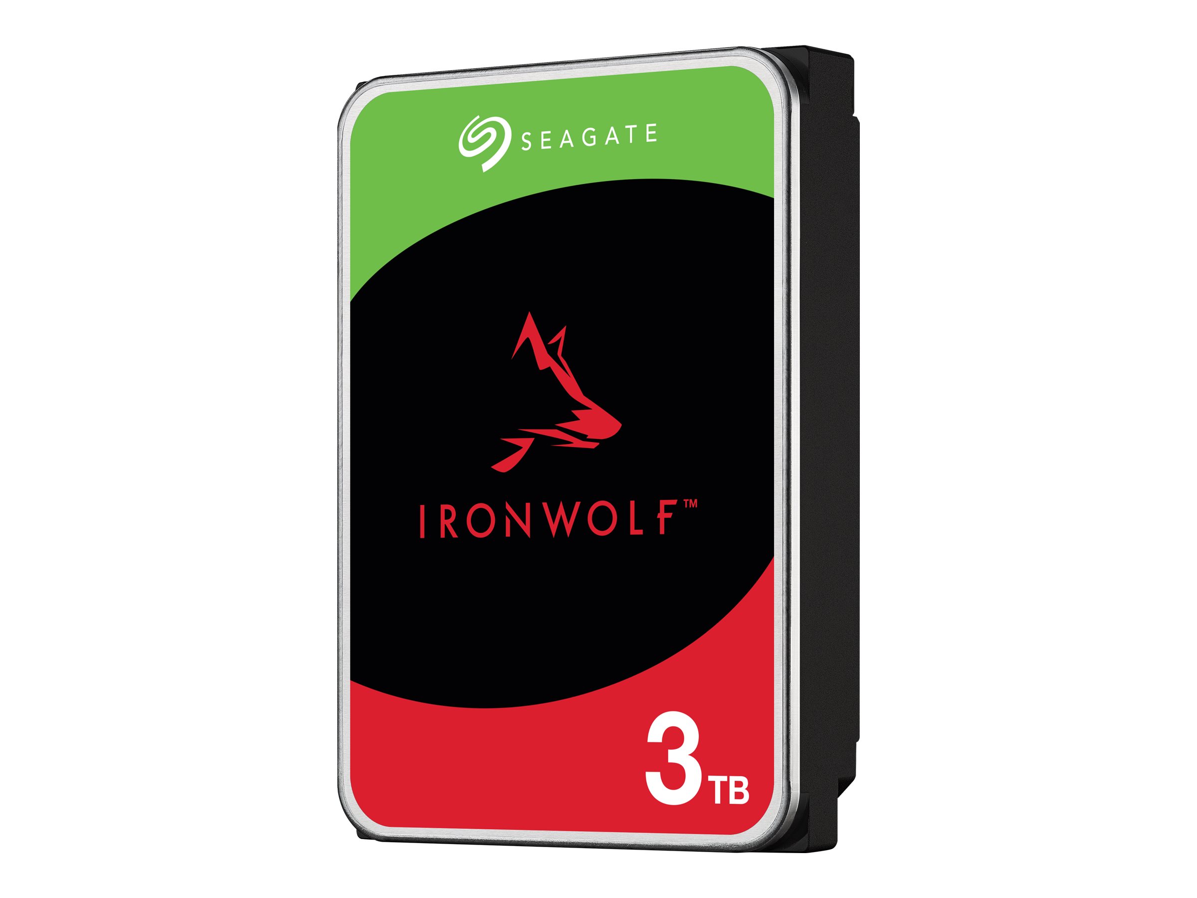 SEAGATE NAS HDD 3TB IronWolf 5400rpm 6Gb/s SATA 256MB cache 8,9cm 3,5Zoll 24x7 CMR für NAS und RAID Rackmount Systeme BLK SEAGATE NAS HDD 3TB IronWolf 5400rpm 6Gb/s SATA 256MB cache 8,9cm 3,5Zoll 24x7 CMR für NAS und RAID Rackmount Systeme BLK