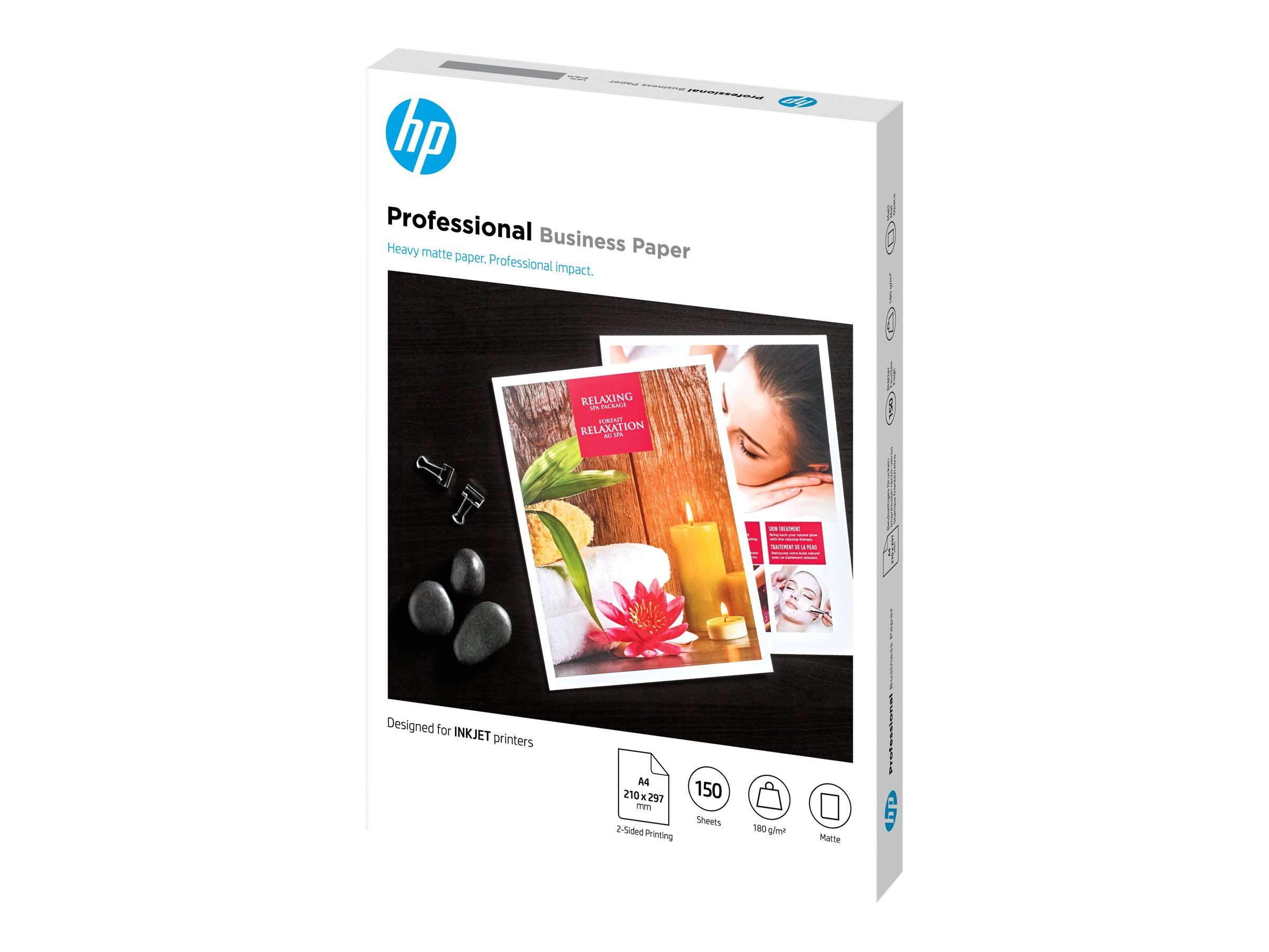 HP Fotopapier 7MV79A DIN A4 matt 180 g/qm 150 Blatt