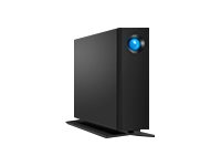 LACIE d2 Professional USB-C 10TB 8,9cm 3,5Zoll Enterprise Klasse Festplatte mit Rescue Service Space Grey