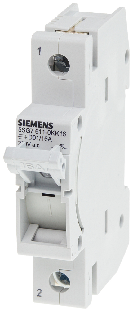 Siemens Sicherungslasttrennschalter 5SG7611-0KK16 230/400V 1polig Siemens Sicherungslasttrennschalter 5SG7611-0KK16 230/400V 1polig