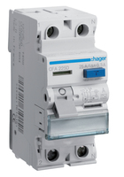 Hager FI-Schutzschalter CFA225D 2polig 25/0,3A Hager FI-Schutzschalter CFA225D 2polig 25/0,3A