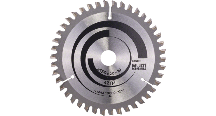 BOSCH Multi Material Kreissaegeblatt 254,0 mm, 96 Zaehne BOSCH Multi Material Kreissaegeblatt 254,0 mm, 96 Zaehne
