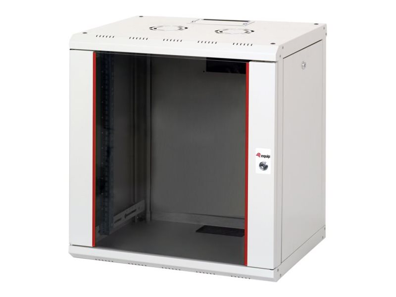 19 Netzwerkschrank Glastuer PM 600x450mm 12HE grau