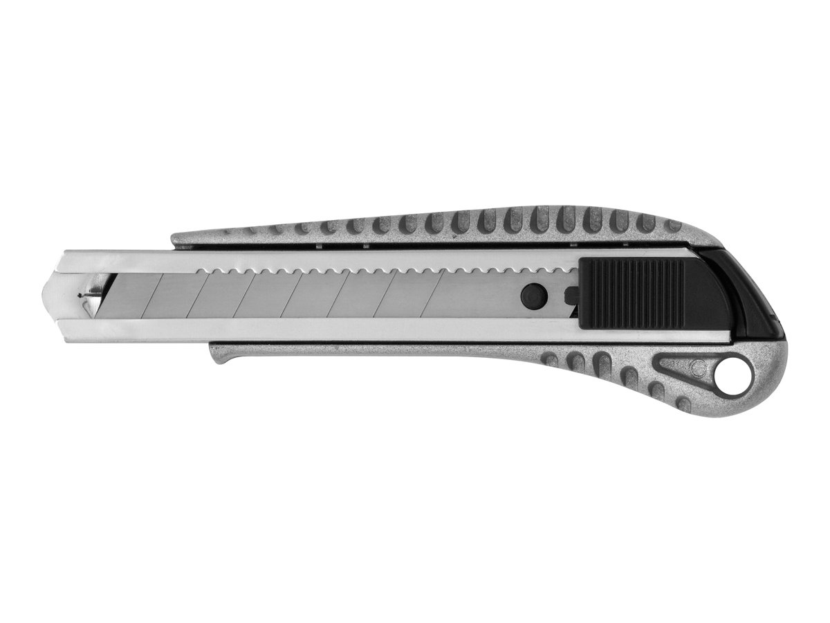 WESTCOTT Cuttermesser Aluminum Alloy silber 18 mm WESTCOTT Cuttermesser Aluminum Alloy silber 18 mm