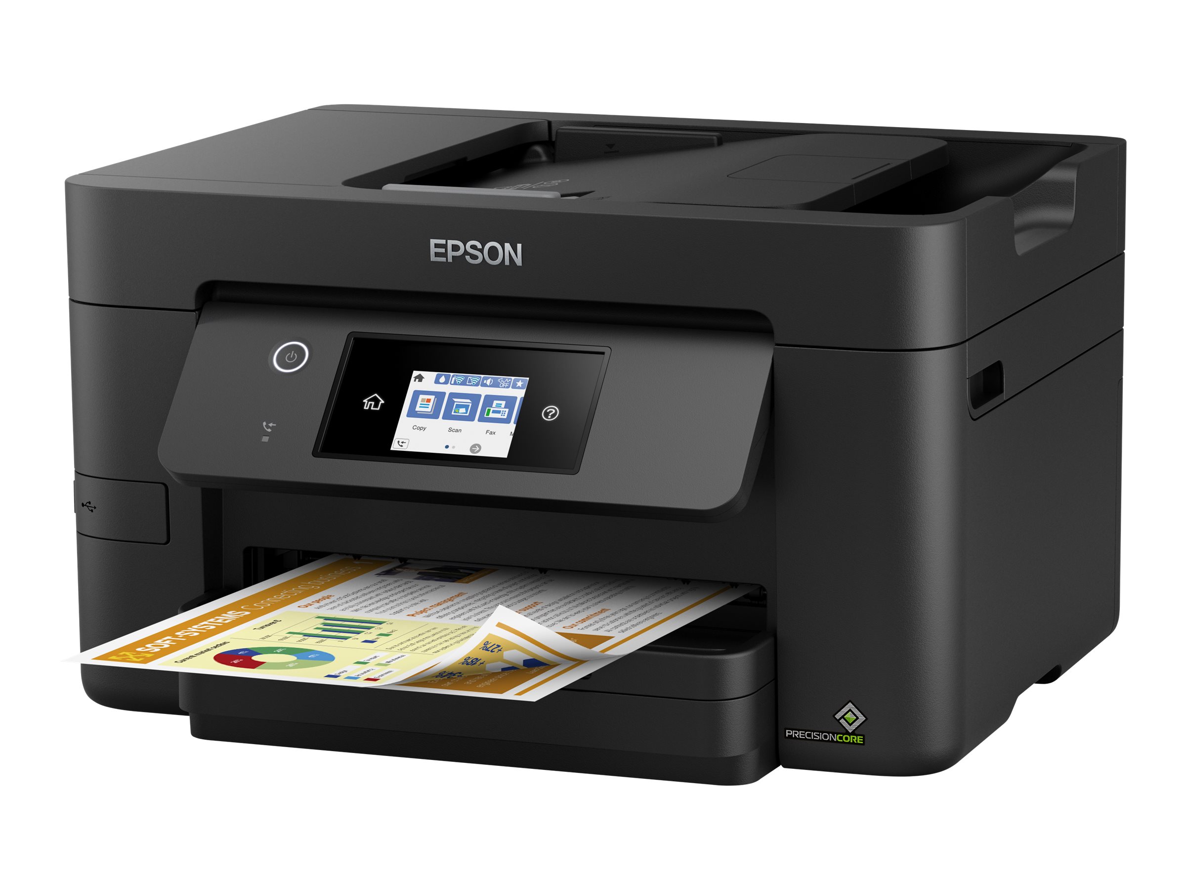 EPSON WorkForce Pro WF-3820DWF 4 in 1 Tintenstrahl-Multifunktionsdrucker schwarz