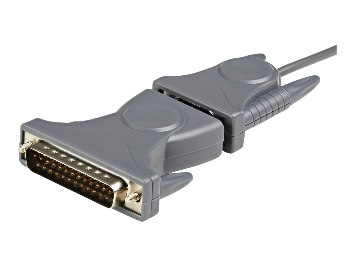STARTECH.COM ICUSB232DB25 USB to RS232 DB9 Serial Adapter Cable with DB25 Adapter