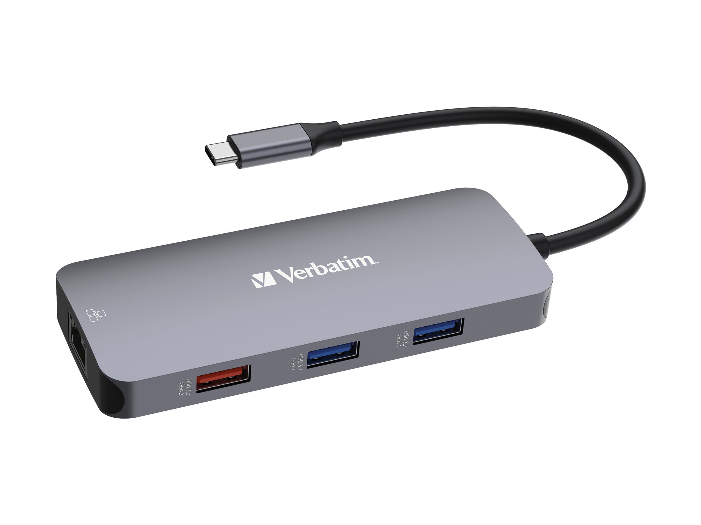 Verbatim USB-C Pro Multiport-Hub mit 9 Anschluessen CMH-09