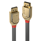 LINDY 5m DisplayPort Kabel Gold Line Aufloesung: 4096x2160 60Hz 4:4:4 10bit