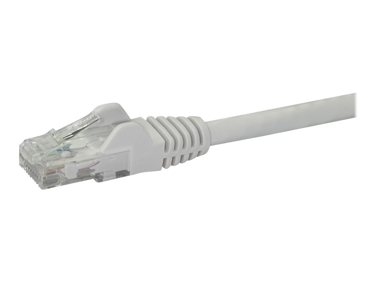 STARTECHCOM 7m Cat6 Patch Cable with Snagless RJ45 Connectors White Cat 6 Ethernet Patch Cable 7m UTP Cat6 Patch Cord