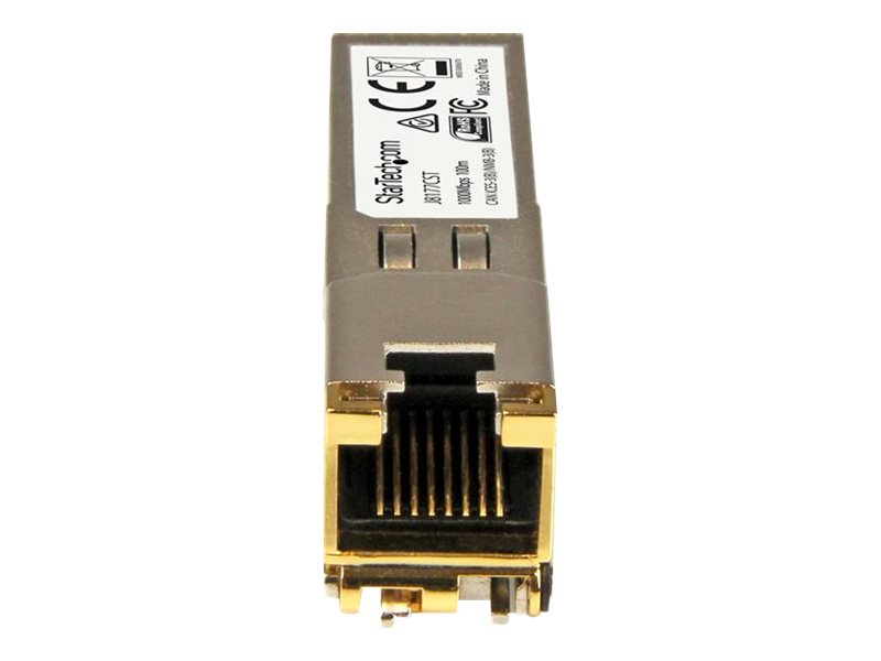 STARTECHCOM Gigabit RJ45 Kupfer SFP Transceiver Modul HP J8177C kompatibel MiniGBIC SFP