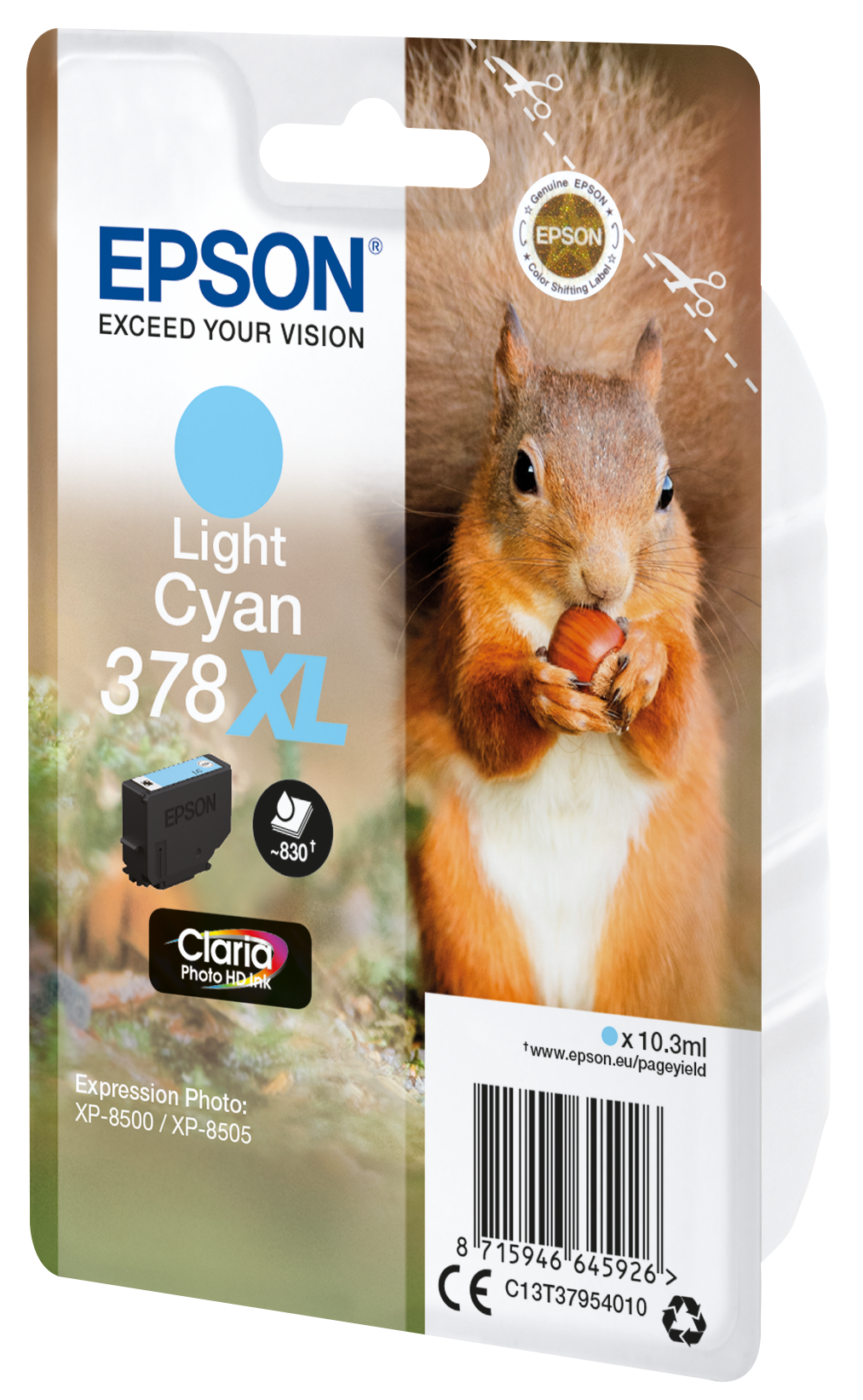 EPSON 378XLT37954 light cyan Druckerpatrone