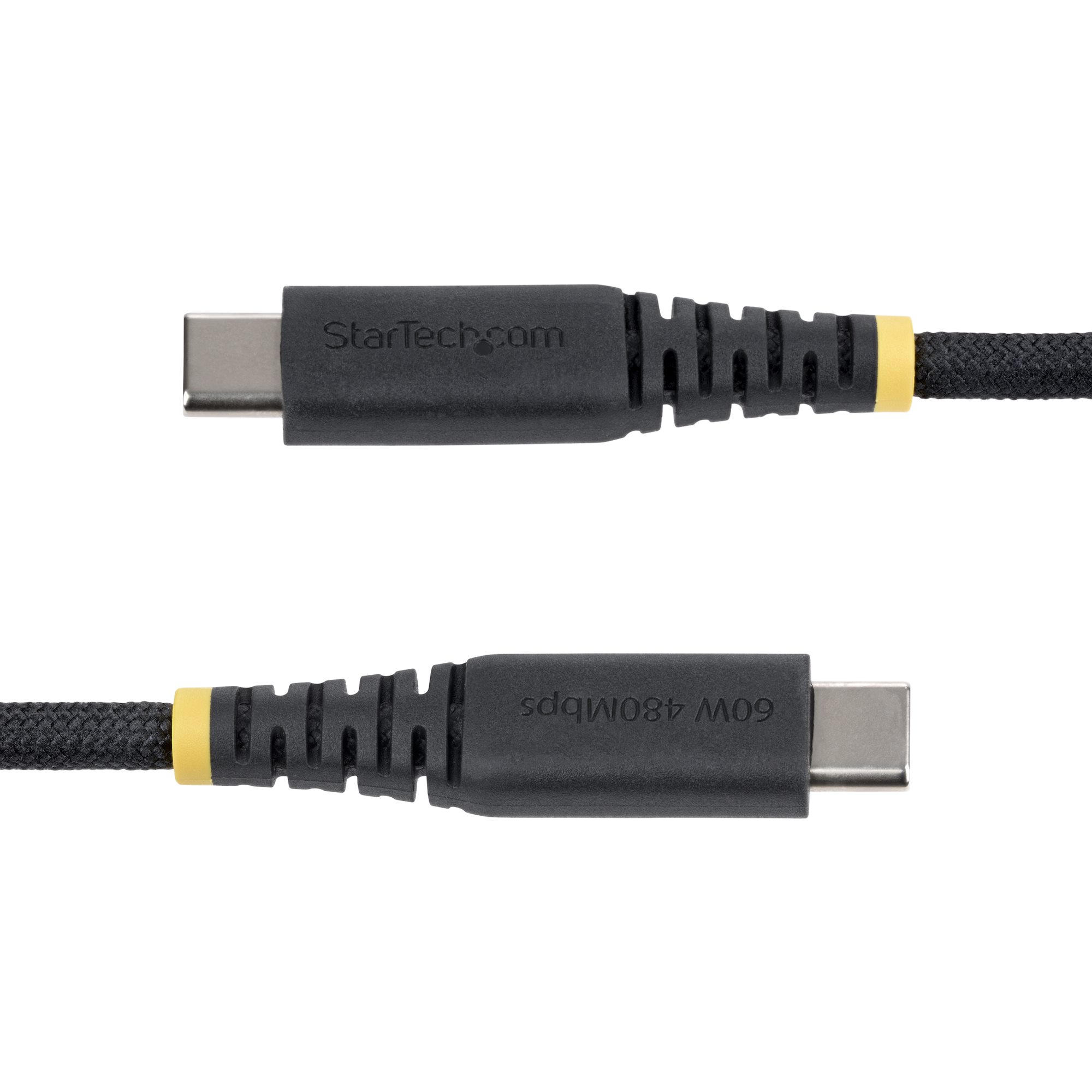 StarTech.com USB-C Ladekabel 30cm 60W Geflochten