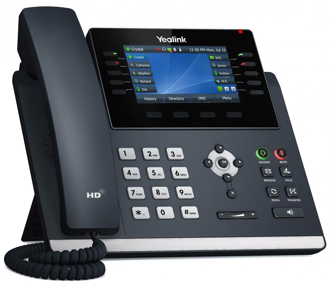 Yealink SIPT46U VoIPTelefon PoE o Netzteil