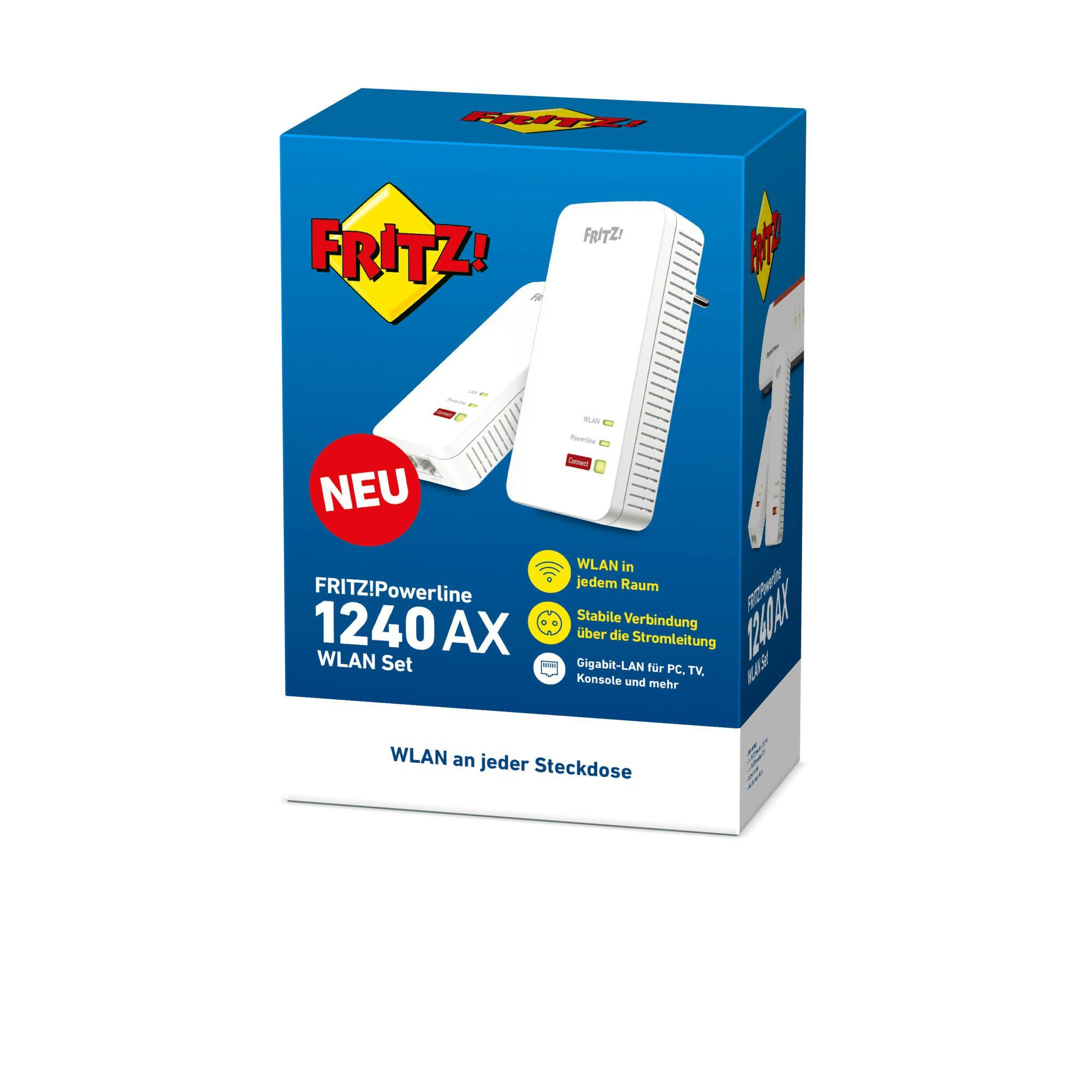 AVM FRITZPOWERLINE 1240 AX WLAN SET