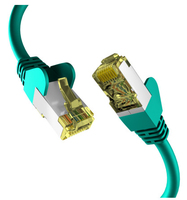 EFB Netzwerkkabel CAT6a S/FTP PIMF 10 Gigabit Ethernet Kupfer 0,5m grün