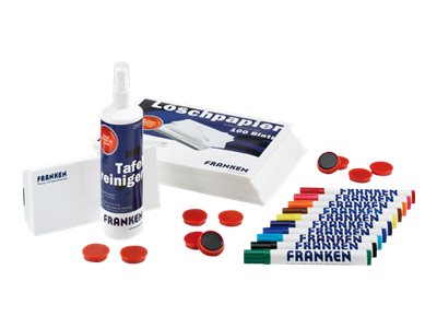 Franken Glas‑Magnettafel Zubehör‑Set 122 Teile