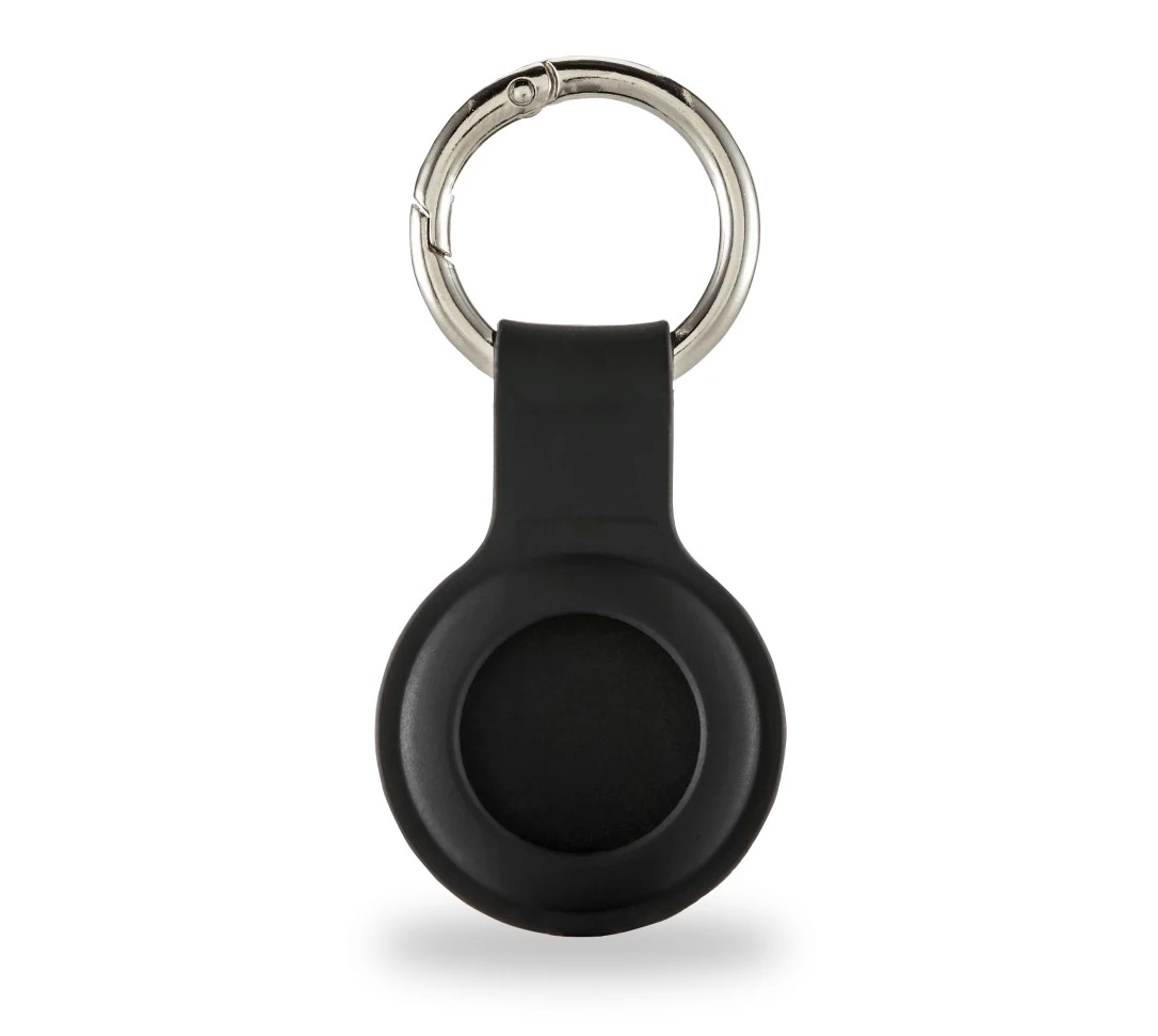 hama Schlüsselanhänger Apple AirTag Halterung Fantastic Feel schwarz