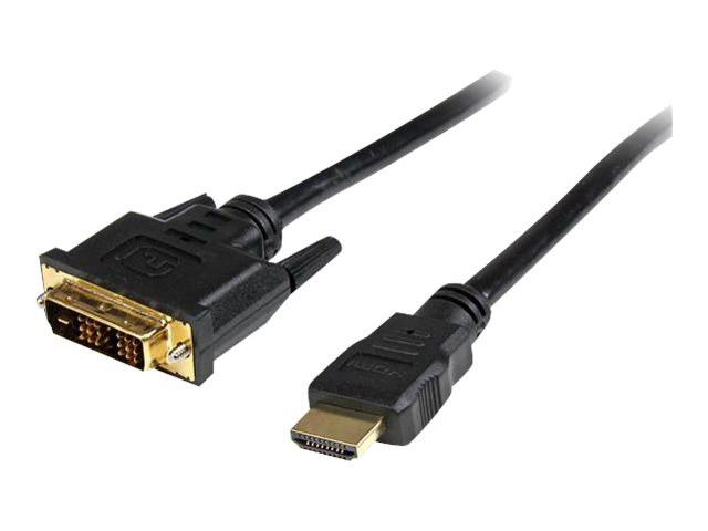 StarTech.com 1,8m HDMI auf DVI-D Kabel - HDMI / DVI Anschlusskabel - St/St - Videokabel - 1.83 m