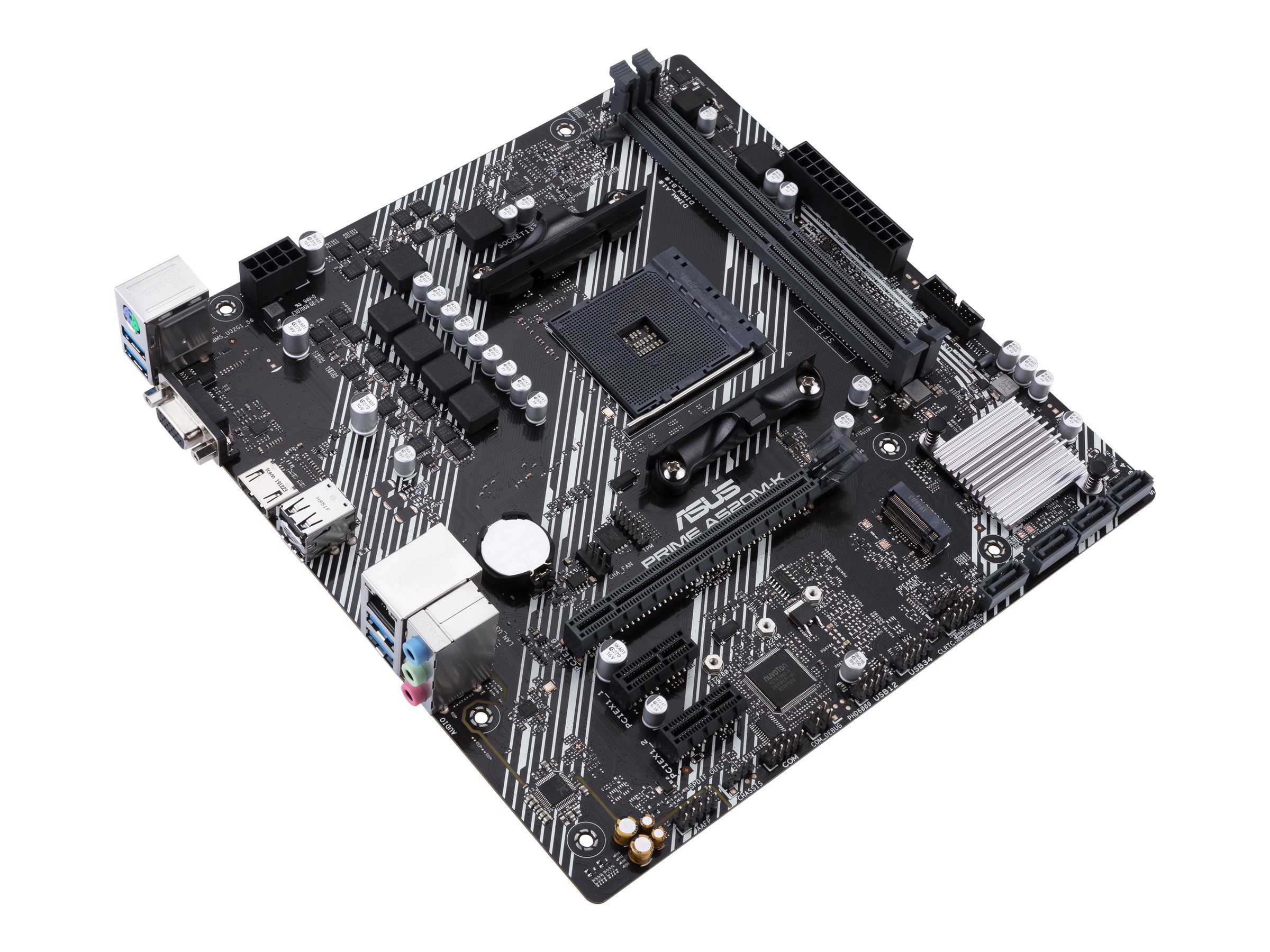 ASUS PRIME A520M-K AMD Socket AM4 for 3rd Gen AMD Ryzen mATX Form Factor DDR4 ASUS PRIME A520M-K AMD Socket AM4 for 3rd Gen AMD Ryzen mATX Form Factor DDR4