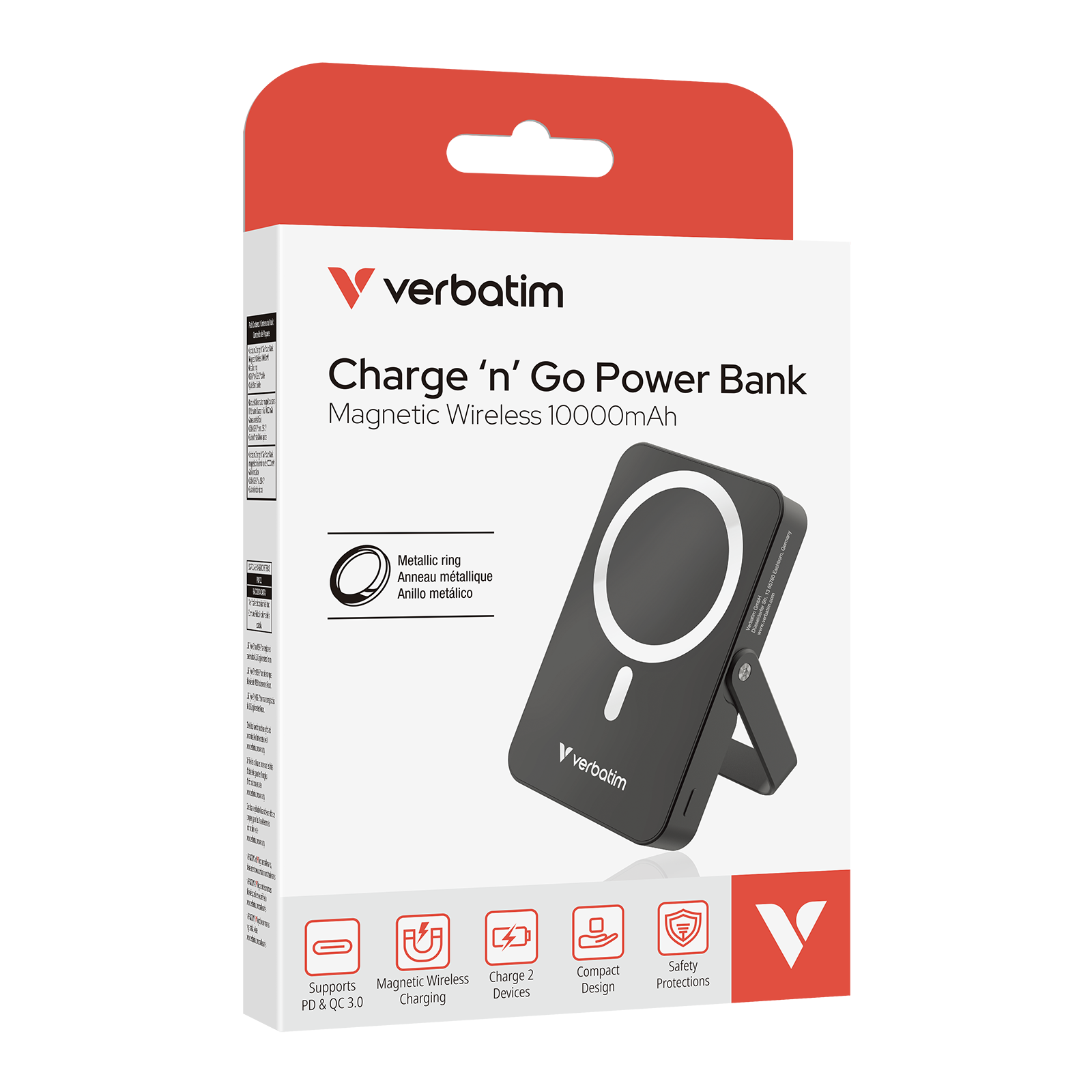 32264 VERBATIM ChargenGo Stand Mag