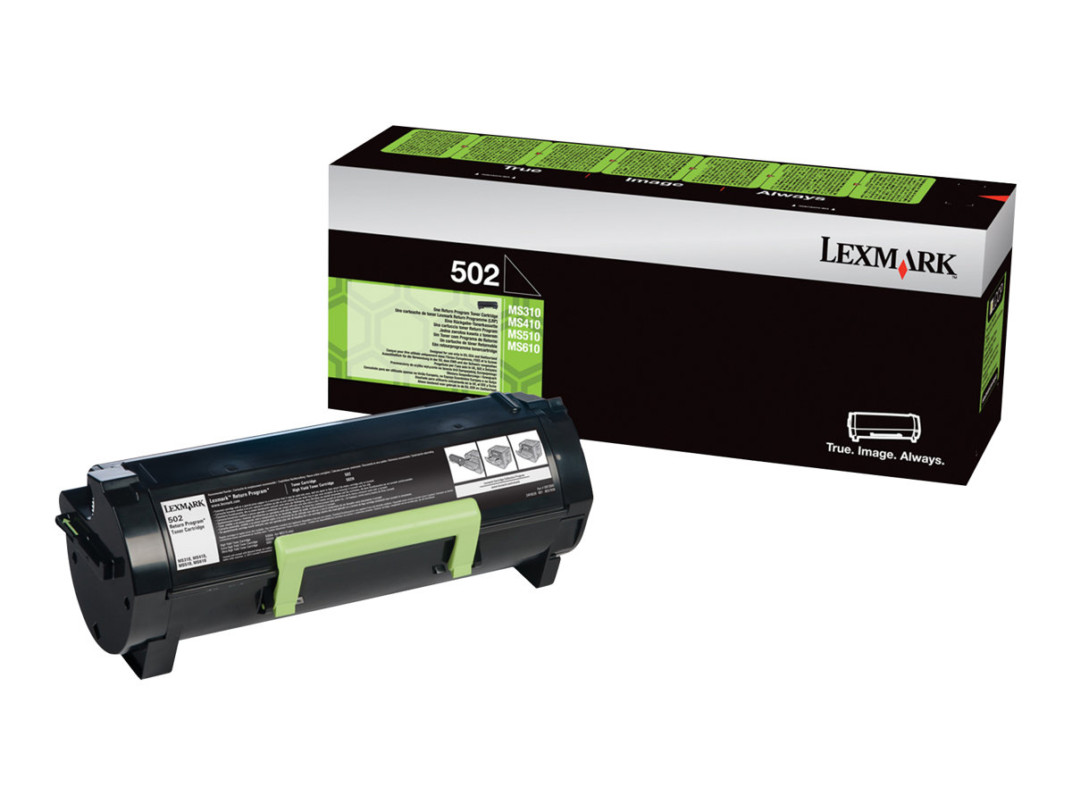50F2000 LEXMARK 502 MS Toner black ST