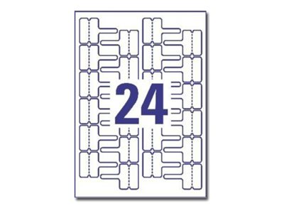 480 AVERY Zweckform Kabelbeschriftungs-Etiketten L7950-20 weiss 60,0 x 40,0 mm