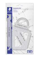 STAEDTLER Lineal-Set 569 PB transparent STAEDTLER Lineal-Set 569 PB transparent