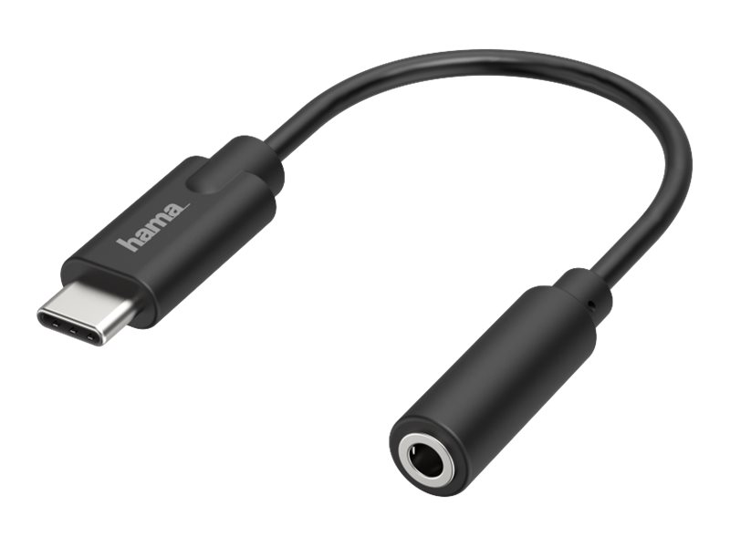 hama 200318 USB C/3,5 mm Klinke Headset-Adapter hama 200318 USB C/3,5 mm Klinke Headset-Adapter