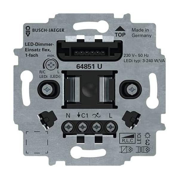 BuschJaeger LEDDimmer 64851 U flex 1f