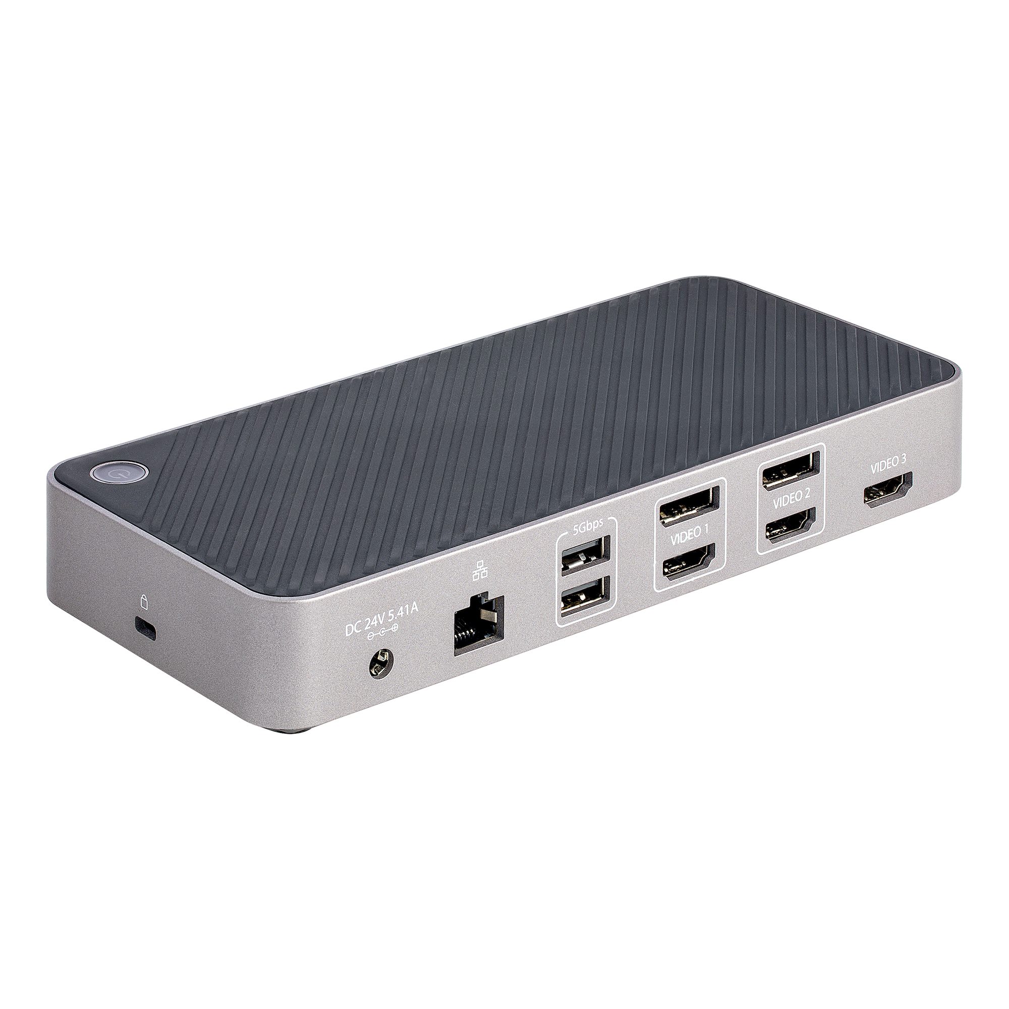 STARTECHCOM USBC Triple Monitor Docking Station HDMIDisplayPort 5Port USB 32 Gen 2 Hub GbE 100W USB PD Universal Docking St