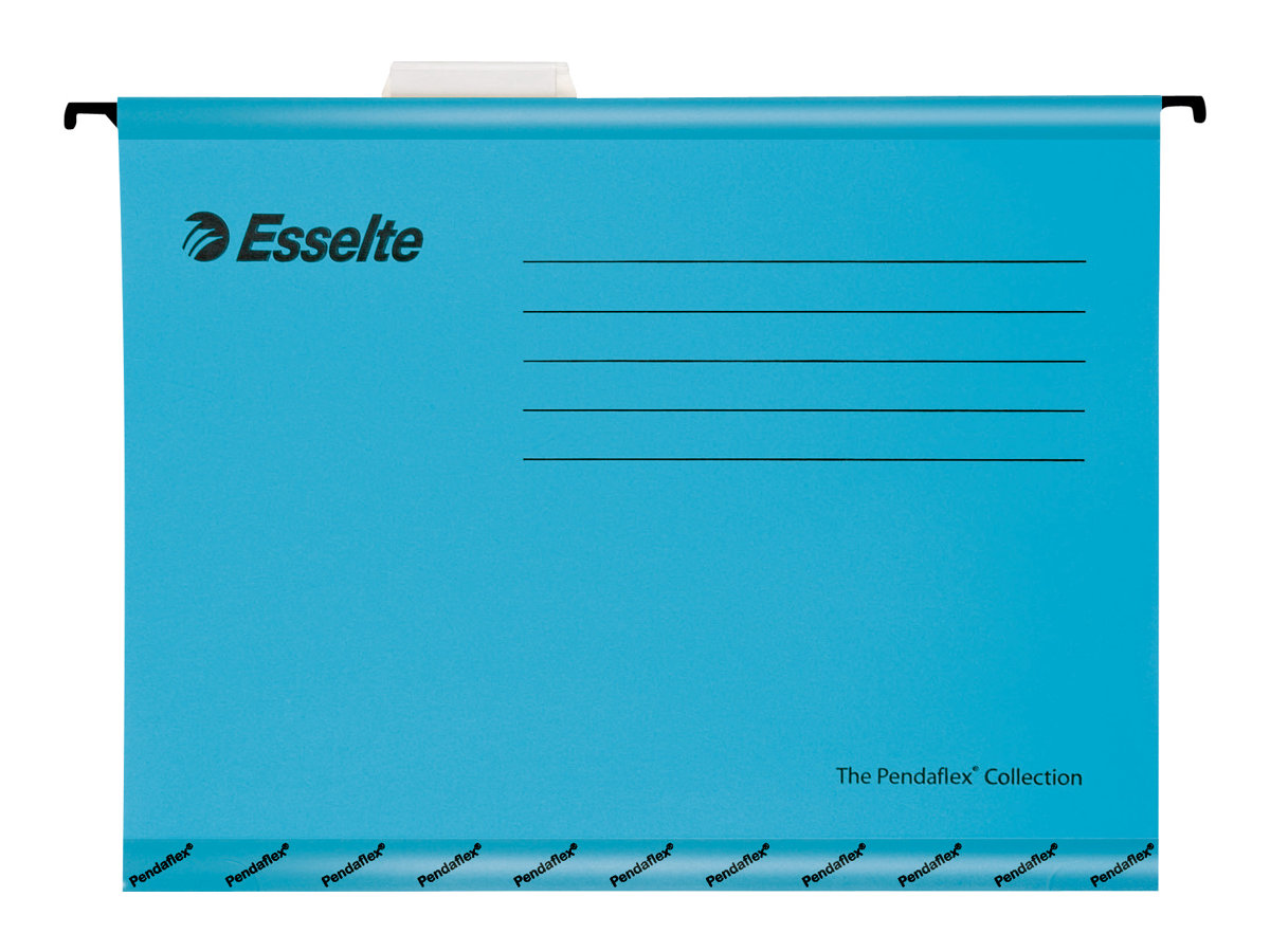 25 Esselte HÃ¤ngemappen Pendaflex Collection blau