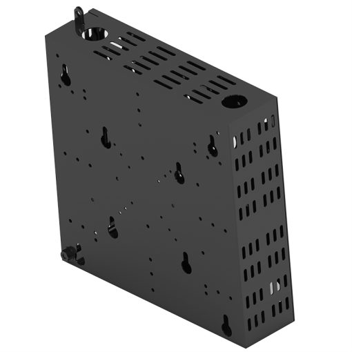 HAGOR HP PC Box Box zur Aufnahme Content-Player/Mini-PC auch als starrer Wandhalter nutzbar fuer 66-81cm screen VESA max 200x200mm HAGOR HP PC Box Box zur Aufnahme Content-Player/Mini-PC auch als starrer Wandhalter nutzbar fuer 66-81cm screen VESA max 200x200mm