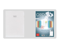 10 ELCO SichthÃ¼llen Ordo transparent DIN A4 weiÃ glatt 80 g/qm