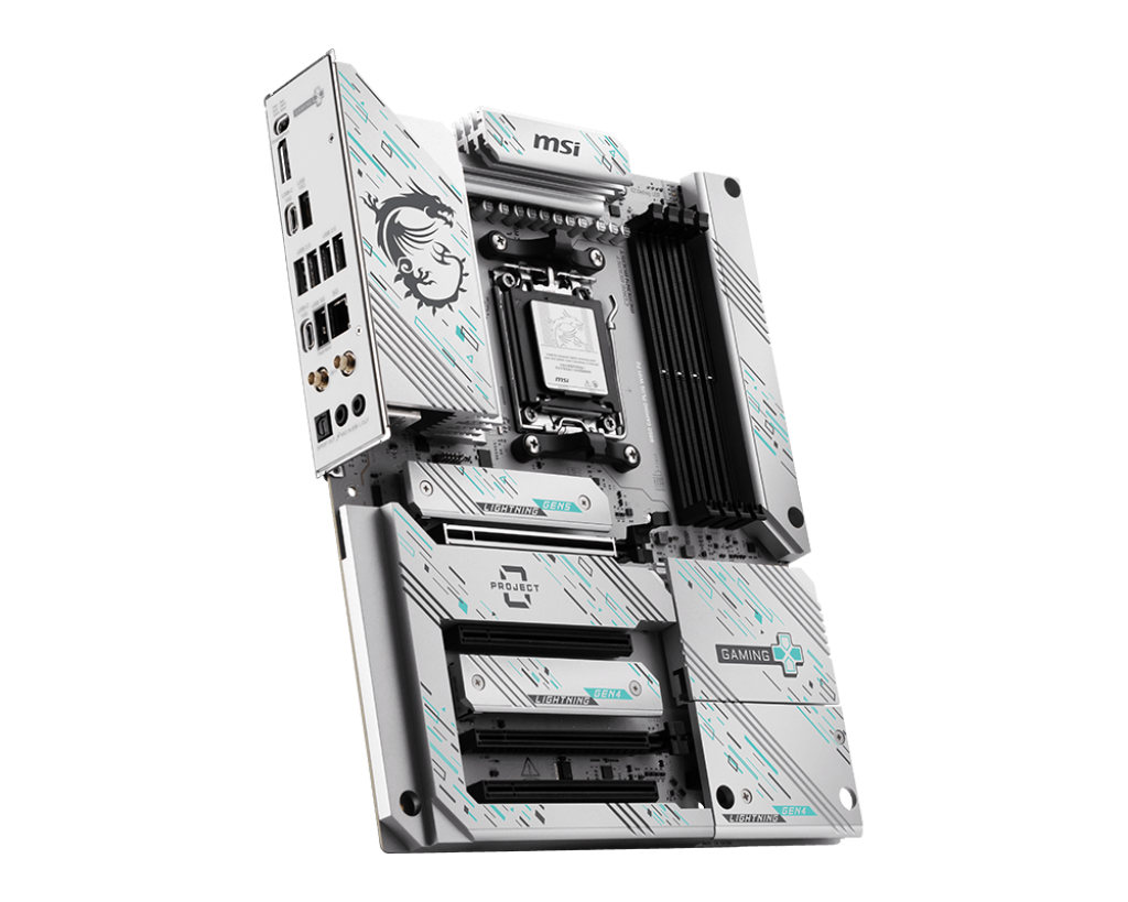 MSI B850 GAMING PLUS WIFI PZ AM5 ATX MB 4xDDR5 4xSATA 3xM2