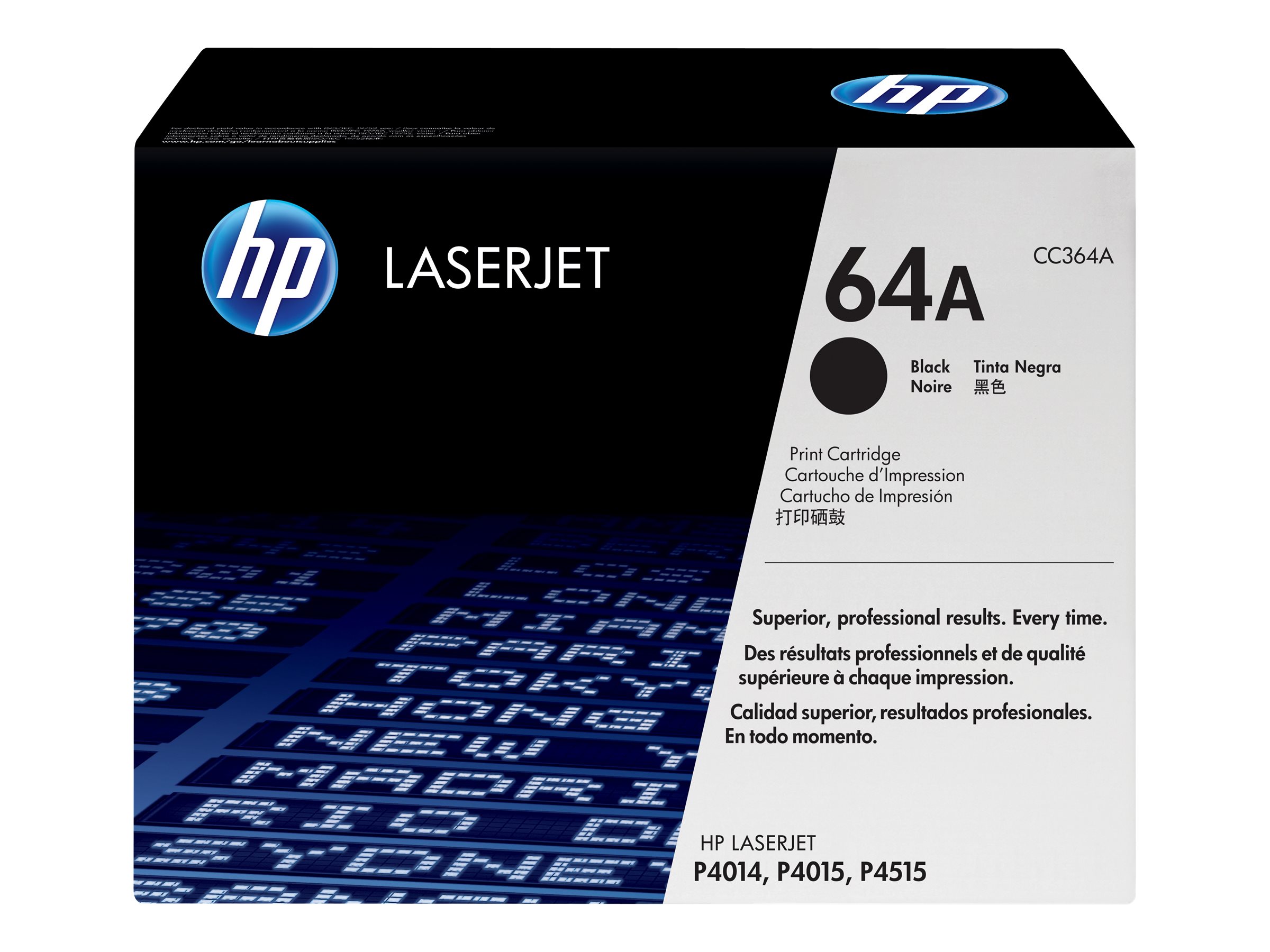 HP 64A (CC364A) schwarz Tonerkartusche HP 64A (CC364A) schwarz Tonerkartusche