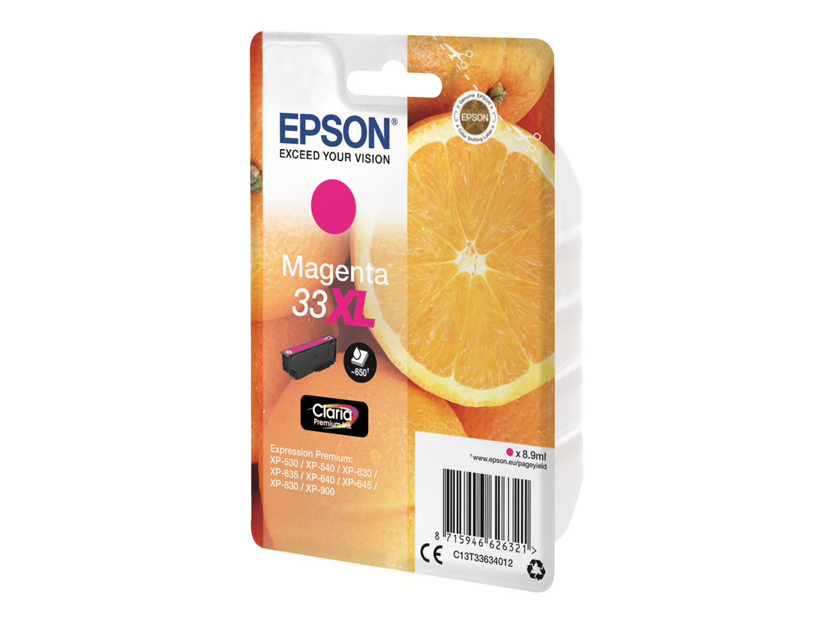 C13T33634012 EPSON XP Tinte magenta HC