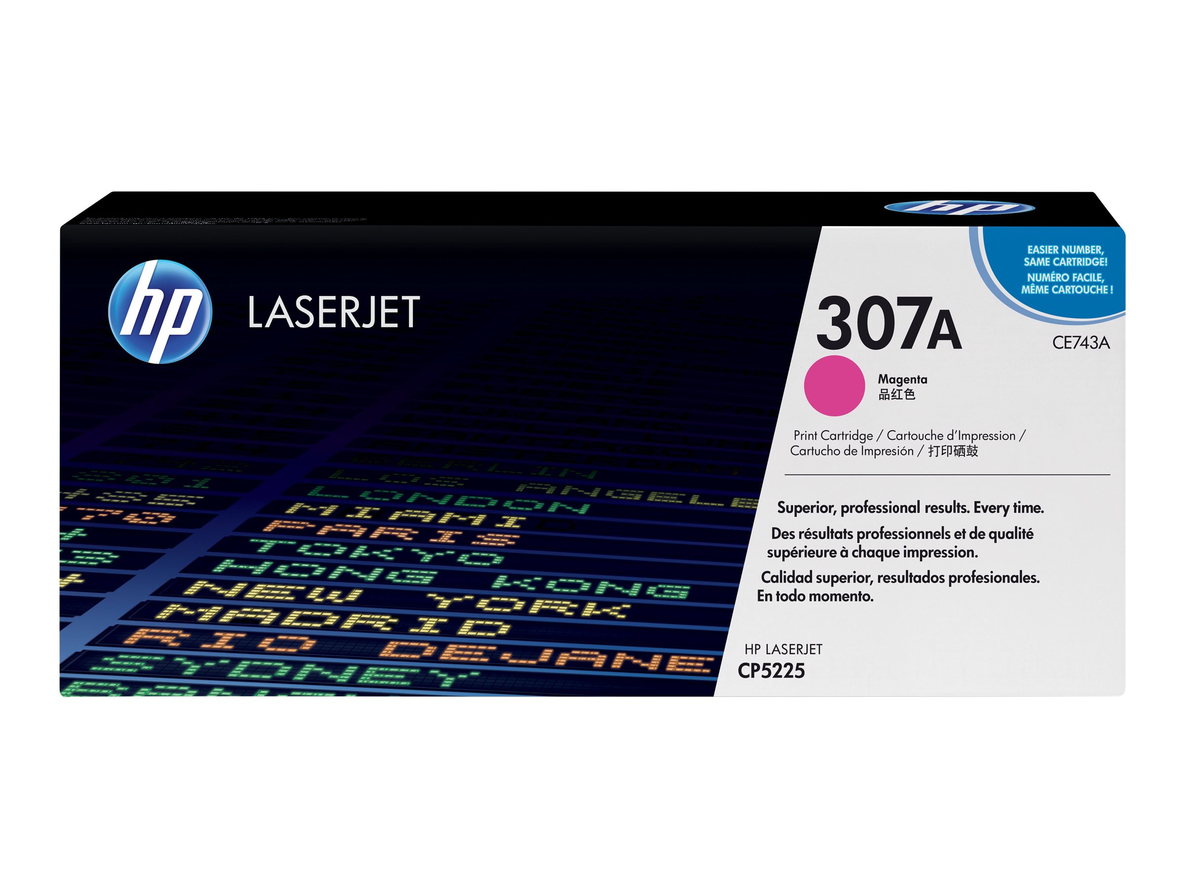 HP 307A (CE743A) magenta Tonerkartusche HP 307A (CE743A) magenta Tonerkartusche