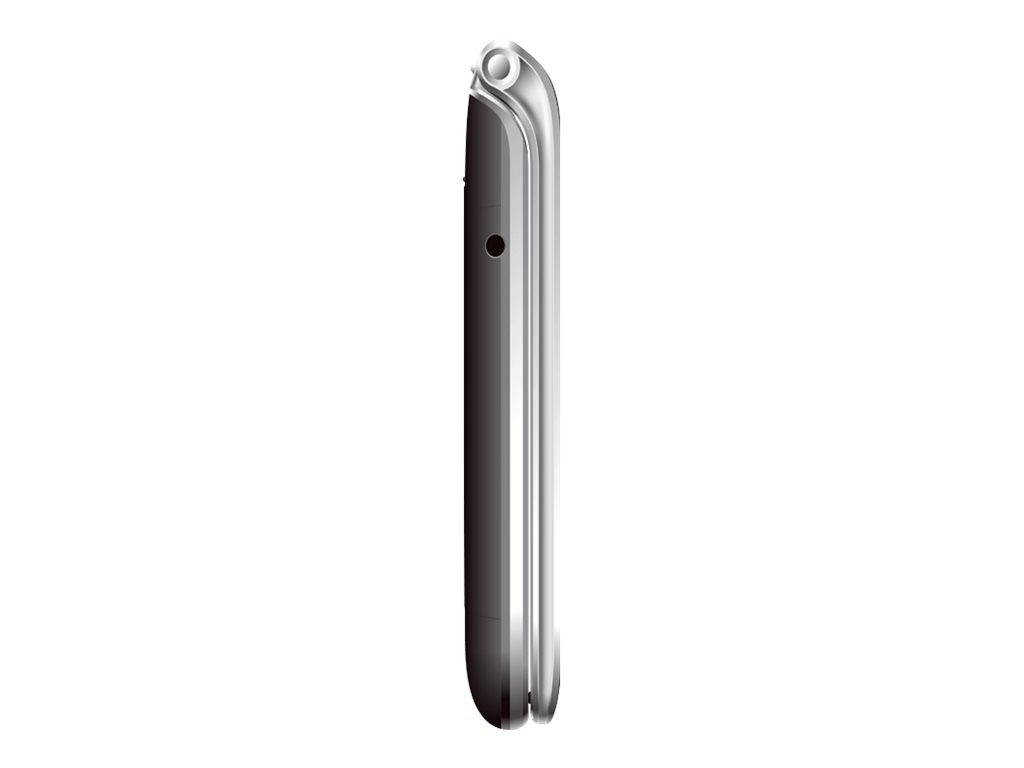 Beafon SL645 plus Silver Line, Gro?tastenklapphandy, schwarz-silber
