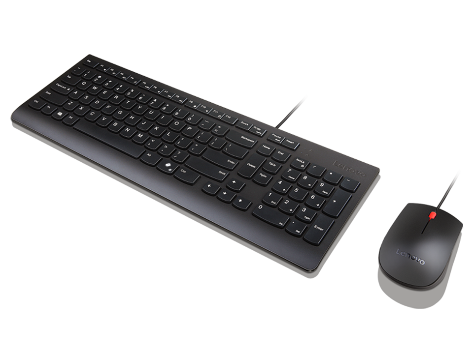 Lenovo Essential TAS+Maus Wired USB-A