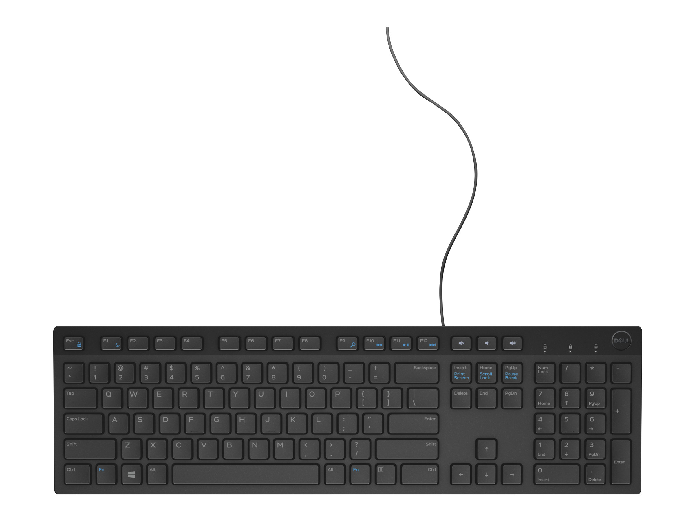 Dell KB216 Keyb USB German black