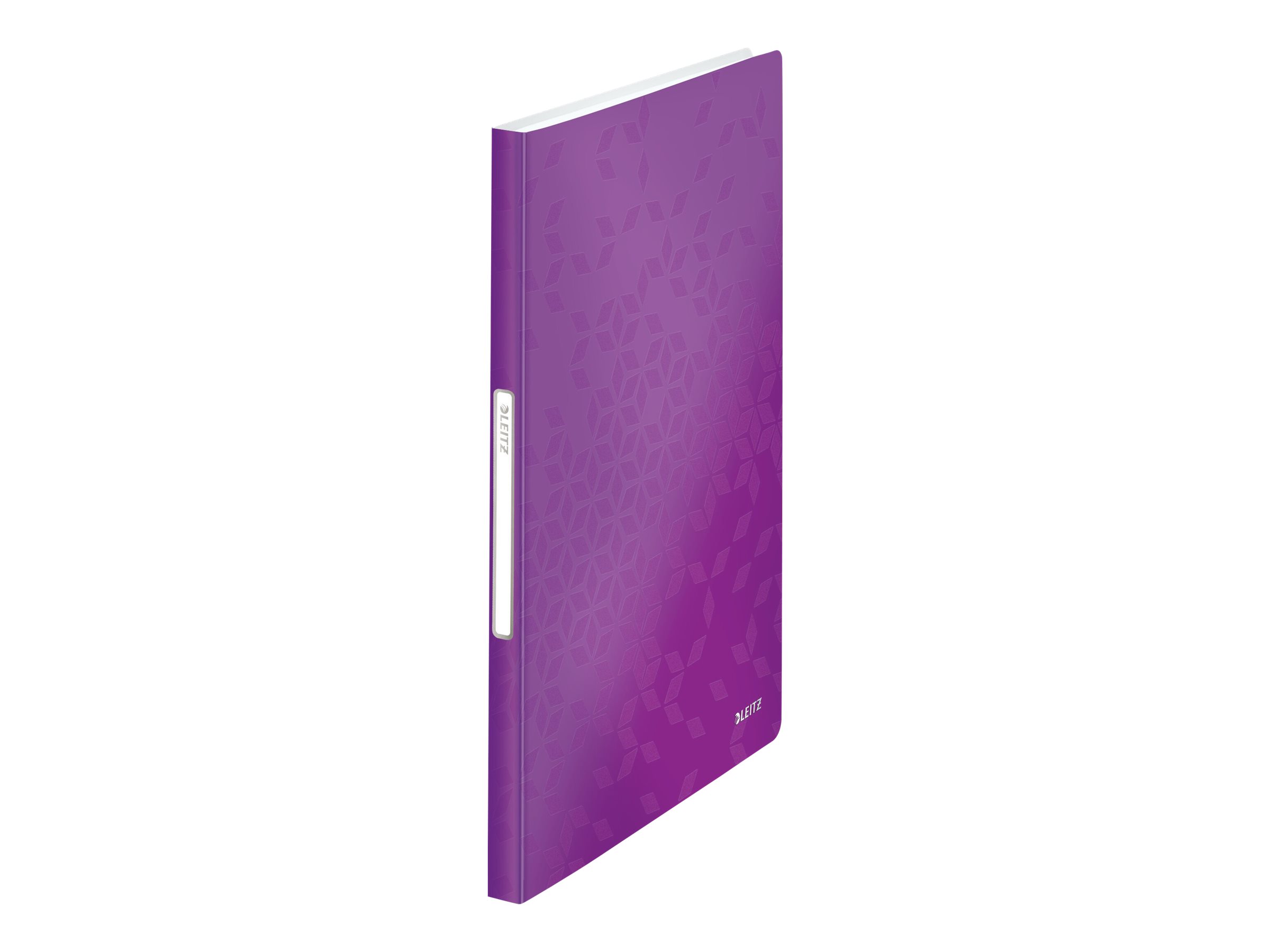 LEITZ WOW Sichtbuch DIN A4, 40 Huellen violett-metallic LEITZ WOW Sichtbuch DIN A4, 40 Huellen violett-metallic