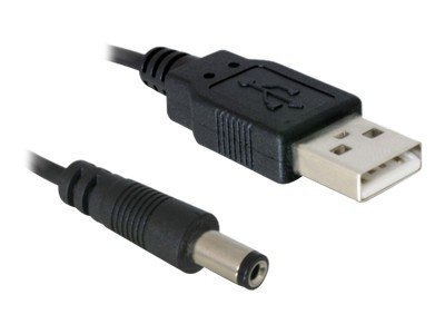 Delock Kabel USB Power > DC 5,5 x 2,1 mm Stecker 1,0 m Delock Kabel USB Power > DC 5,5 x 2,1 mm Stecker 1,0 m