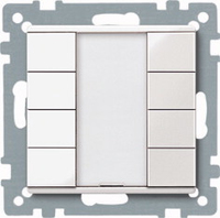 Merten Taster 627860 Taster 4f. plus aluminium M Merten Taster 627860 Taster 4f. plus aluminium M