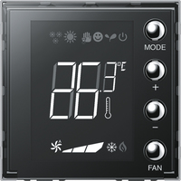 Bticino SCS-Raumthermostat H4691 mit Display anthrazit My Home Bticino SCS-Raumthermostat H4691 mit Display anthrazit My Home